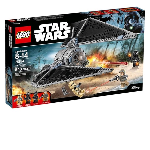 LEGO Star Wars TIE Striker Walker 75154 Star Wars Toy USED. No box, no figures. - Picture 1 of 3